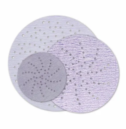 3M™ Hookit™ Purple Premium Schleifscheibe 334U, 90 mm, Mehrloch, P400, PN51623
