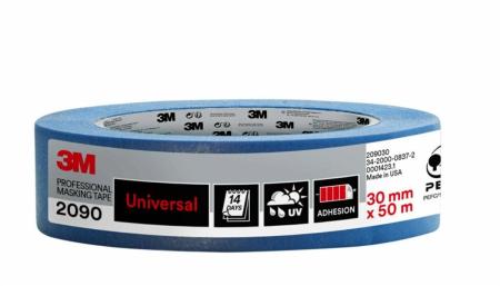 3M™ Malerabdeckband 2090, 30 mm x 50 m, 1 Rolle/Packung, 70% PEFC SGSCH-PEFC-COC-110078