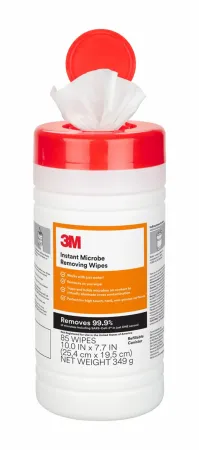 3M™ Microbe Removal Reinigungstücher, EN/SP/POL, 255 mm x 195 mm, 200 Tücher/Eimer, 4 Eimer/Versandeinheit
