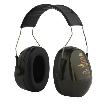3M™ PELTOR™ Optime™ II Kapselgehörschützer, grün, klappbar, H520F-409-GQ