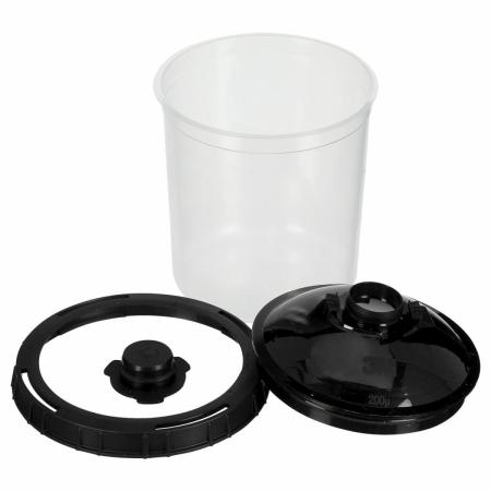 3M™ PPS™ Basic Serie Deckel-und Innenbecher-Kit, Standard, 650 ml, 200 µm, PBS200