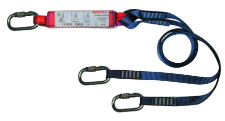 3M™ Protecta® Falldämpfendes Verbindungsmittel, Kernmantelseil, Doppelstrang, 1,30 m, 1260317