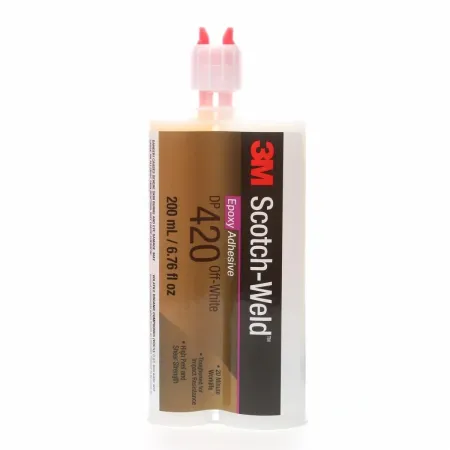 3M™ Scotch-Weld™ 2-Komponenten-Konstruktionsklebstoff auf Epoxidharzbasis DP420 Off-white, 200 ml