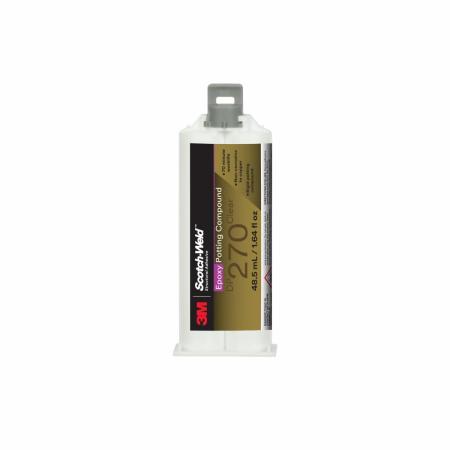 3M™ Scotch-Weld™ 2-Komponenten-Konstruktionsklebstoff auf Epoxidharzbasis DP270, Klar, 48.5 ml Duo-Pak