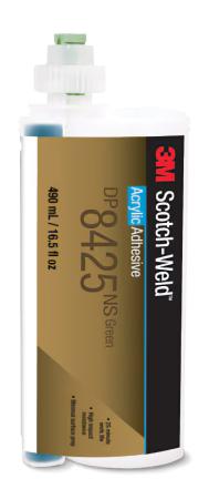 3M™ Scotch-Weld™ 2-Komponenten-Konstruktionsklebstoff auf Acrylatbasis DP8425NS, Grün, 490 ml