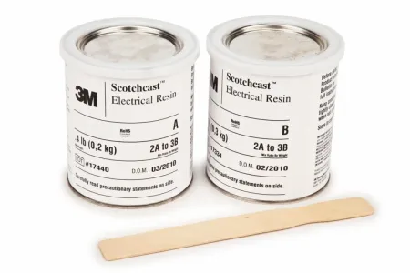 3M™ Scotchcast™ 8 Epoxid-Flüssigharz, Gelblich Transparent, Teil A+B, 7,26 kg