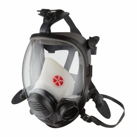 3M™ Scott™ Vision 3 Überdruckmaske, Kopfbebänderung aus Polyester-Netzgewebe, M/L, 1071675