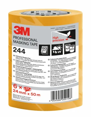 3M™ Super Malerabdeckband 244, 24 mm x 50 m, 6 Rollen/Packung