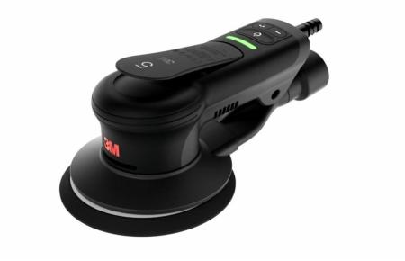 3M Xtract™ Elektro-Exzenterschleifer, 88843, 125 mm, Central Vacuum, 5 mm Orbit, 240V, Plug Type G