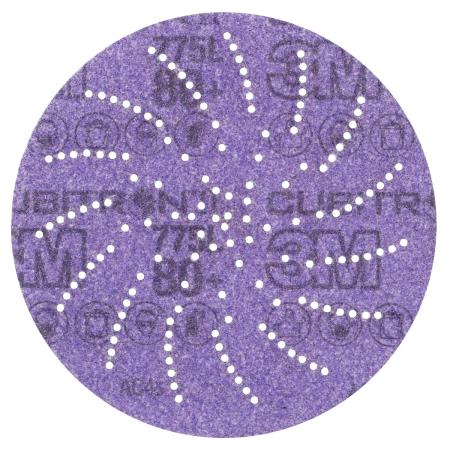 3M Xtract™ Cubitron™ II Filmscheibe 775L, 150mm, 80+, multihole