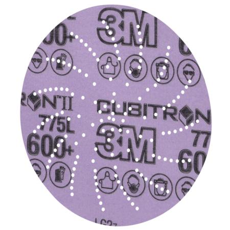 Preview: 3M Xtract™ Cubitron™ II Filmscheibe 775L, 600+ 3MIL, 127 mm x NH, Die 500LG, 50/Carton, 250 ea/Case