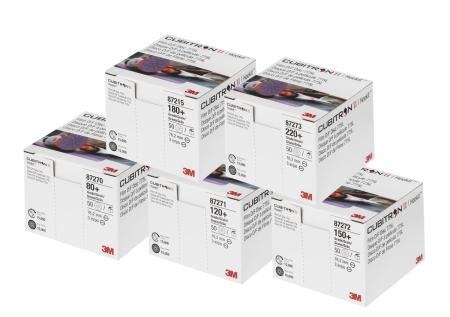 Preview: 3M Xtract™ Cubitron™ II Filmscheibe 775L, 76 mm, 150+, multihole