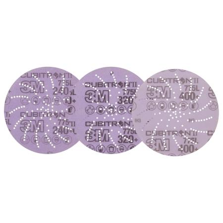 Preview: 3M Xtract™ Cubitron™ II Filmscheibe 775L, 87435, mehrere Körnungen 240+ – 400+ 3MIL, 127 mm, 20 Stück/Versandeinheit, Multipack