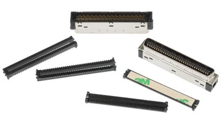 3M™ 10168-6000 EL, Stecker für die Kabelmontage MDR Stiftstecker, 68-pol, 101 Serie, 1,27 mm, 0,20 µm Au