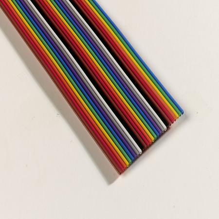 3M™ 3302/50 SF, Flachbandkabel, 50-polig, 3302 Serie, Litzenleiter, 1,27 mm, Farbcodiert, 30,5 m/Rolle