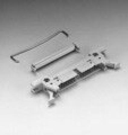 3M™ 4210-0001 MD, Wannenstiftstecker für die Kabelmontage, mit Flansch, 10-polig, 4200 Serie, 2,54 mm, 0,2 µm Au, Grau