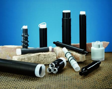 3M™ 93-FS 263-3 T-SPL QS2000E Übergangsgarnitur, 3-Blei-/Kunststoffkabel, 12/20 kV, 3x 95 - 240 / 3x 1x 150 - 240mm², Mat 10049145