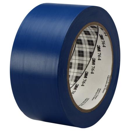 3M™ Allzweck-PVC-Klebeband 764, Blau, 50 mm x 33 m, 0.13 mm