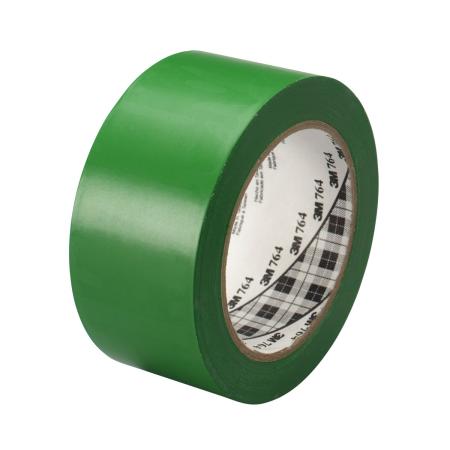 3M™ Allzweck-PVC-Klebeband 764, Grün, 50 mm x 33 m, 0.13 mm