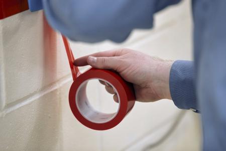 3M™ Allzweck-PVC-Klebeband 764, Rot, 50 mm x 33 m, 0.13 mm, Einzeln verpackt