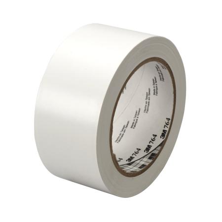 3M™ Allzweck-PVC-Klebeband 764, Weiß, 50 mm x 33 m, 0.13 mm