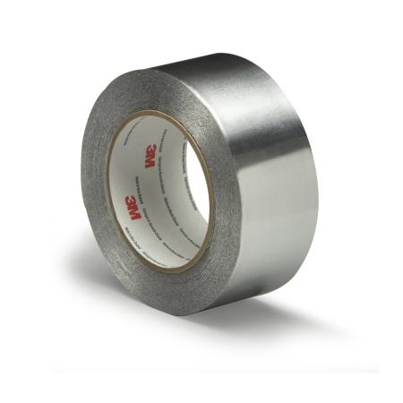 3M™ Aluminiumklebeband 425, Silber, 400 mm x 55 m, 0.12 mm