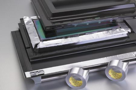 Preview: 3M™ Aluminiumklebeband 433, Silber, 50 mm x 55 m, 0.09 mm