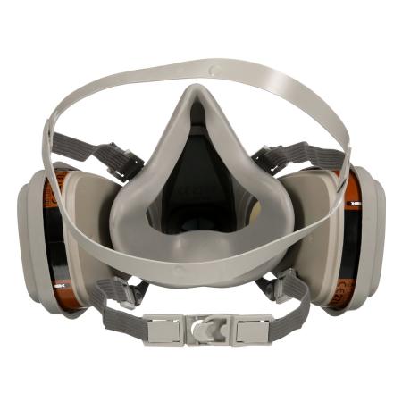 Preview: 3M™ Atemschutzmaske 6003KIT-1 mit austauschbaren Filtern, A2P3 Organische Dämpfe (1x6200, 2x6055, 2x5935, 2x501)