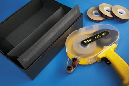 3M™ ATG Klebeband Adaptar und Handaboller 700, Gelb, 6.4 mm Adapter, Model 19600