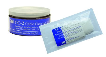 3M™ CC-3 Kabelreinigungstücher im Folienbeutel