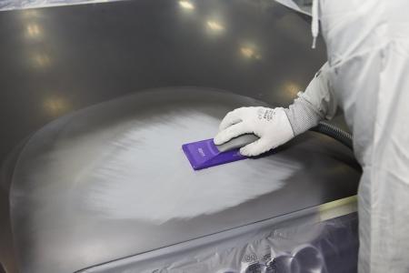 Preview: 3M™ Cubitron™ II Gitternetz Schleifstreifen auf Rolle, 115 mm x 10 m, 80+, 34572