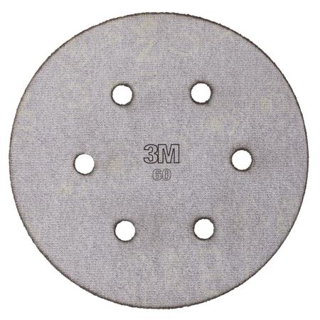 Preview: 3M™ Cubitron™ II Hookit™ Gewebeschleifscheibe 947A, 150 mm, 60+, 6-fach gelocht