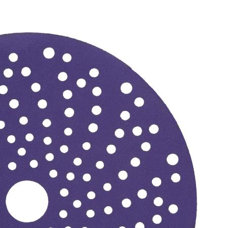 Preview: 3M™ Cubitron™ II Hookit™ Schleifscheibe 737U, 150 mm, Multihole, 320+, 51426