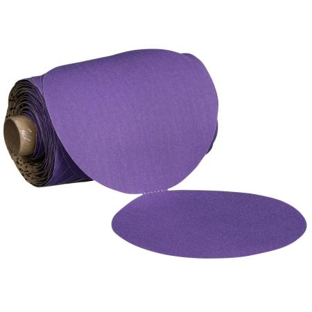 3M™ Cubitron™ II Stikit™ Papierscheibenrolle 732U, 240+ C-weight, 127 mm x NH, Die 500X, 100 Discs/Roll, 4 Rolls/Case