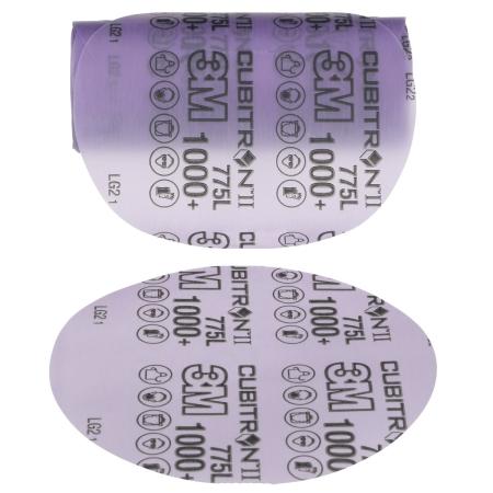 Preview: 3M™ Cubitron™ II Stikit™ Schleifblüten 775L, 1000+ 3MIL, 125 mm, Linered, 500X