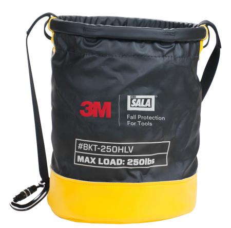 3M™ DBI-SALA® Absturzsicherung für Werkzeuge, Sicherheitsbehälter, 113 kg Tragfähigkeit, Klettbefestigung, Vinyl, 1500140
