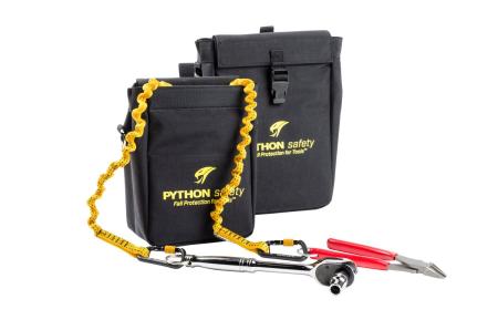 Preview: 3M™ DBI-SALA® Absturzsicherung für Werkzeuge, Werkzeugtasche mit Auffangöse, zwei Rücklaufspulen, 1500125