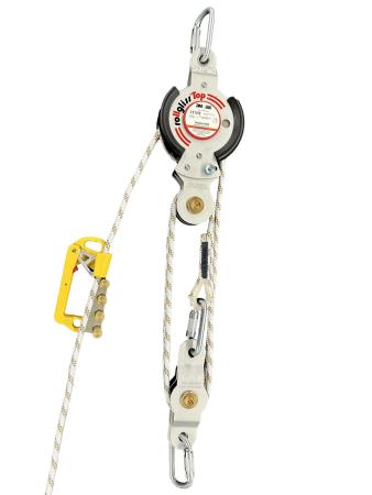 3M™ DBI-SALA® Rollgliss™ R350 Rettungs- und Abseilgerät, Übersetzungsverhältnis 3:1, Nutzlänge 30 m, Gesamtlänge 90 m, 8900446