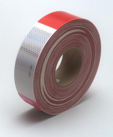 Preview: 3M™ Diamond Grade™ Conspicuity Vehicle Markings 983-72, Red, No Logo, 914 mm x 45.72 m