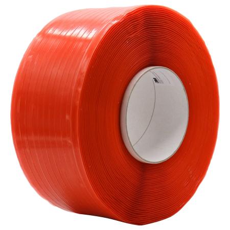 3M™ Doppelseitiges Klebeband GPT-020TF, Transparent, Rote Schutzfolie, 12 mm x 3000 m