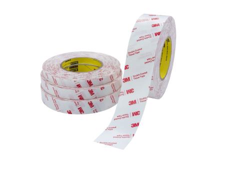 3M™ Doppelseitiges Klebeband mit Papiervlies-Träger 56215, Transparent, 1200 mm x 50 m