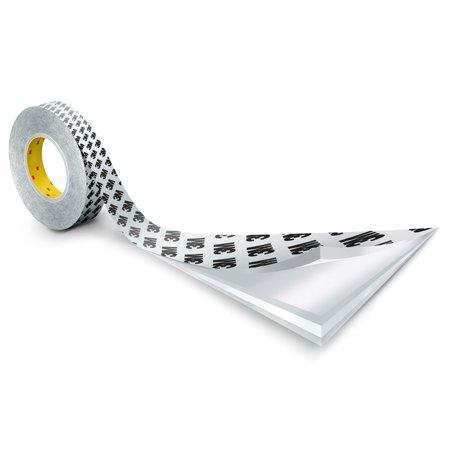 3M™ Doppelseitiges Klebeband mit Papiervlies-Träger 9086, Weiß, 1.55 m x 50 m, 0.19 mm