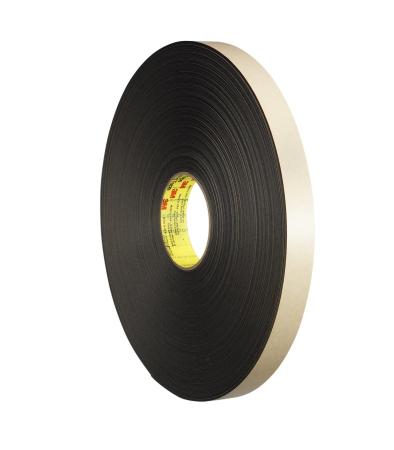 3M™ Doppelseitiges Polyethylenschaum-Klebeband 4492, Schwarz, 305 mm x 132 m, 0.8 mm