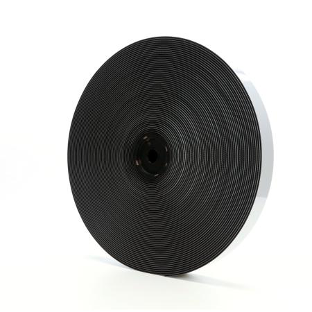 3M™ Dual Lock™ Flexibler Druckverschluss SJ3542, Schwarz, 25 mm x 45.7 m, 5.7 mm, 26 Köpfe/cm², Innenbereich