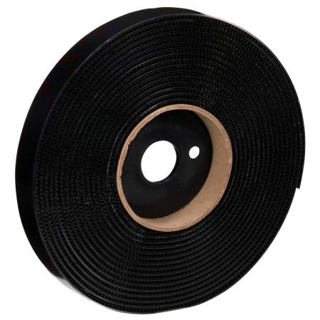 3M™ Dual Lock™ Flexibler Druckverschluss SJ3551CF, Schwarz, 25 mm x 45.7 m, 5.7 mm, 62 Köpfe/cm², Aussenbreich