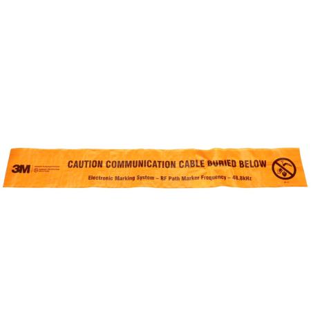3M™ Electronic Marking System (EMS) Gefahrenwarnband 7901, orange, 152 mm, Telco, 152 m, 1 Packung/Verpackungseinheit
