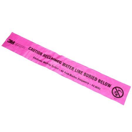 Preview: 3M™ Electronic Marking System (EMS) Gefahrenwarnband 7908, violett, 152 mm, RCWater, 152-m-Rolle, 1 Packung
