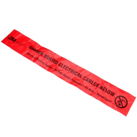 Preview: 3M™ Electronic Marking System (EMS) Gefahrenwarnband 7902, rot, 152 mm, Strom, 152 m, 1 Packung/Verpackungseinheit