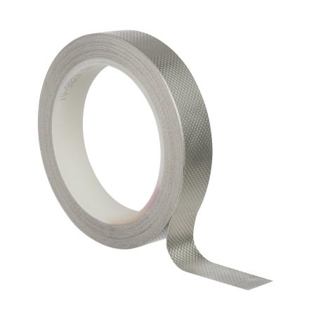 3M™ ET 1345 Kupferfolie, geprägt, verzinnt, mit nicht-leitfähigem Kleber, Zinn, MC19, 12 mm x 16.5 m x 0.1 mm