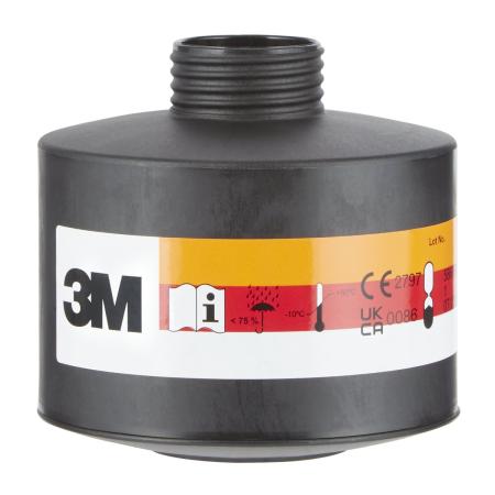 3M™ Filter mit DIN-Gewinde für Gase, Dämpfe und Partikel CFR32 Reactor HgP3 R D (LI2), DT-4149E